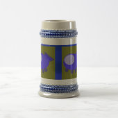 Popcorn Anime Test Your Buddy Stein Mug ビールジョッキ (中央)