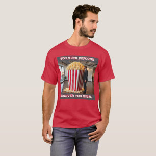 Popcorn Anyone men(鳥)ショウジョウコウカンチョウ赤Tシャツ Tシャツ