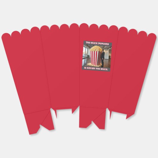 Popcorn Anyone popcorn boxes フェイバーボックス (見開き)