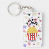 Popcorn Cartoon Notfall Schlüsselanhänger Kinder  キーホルダー (正面)