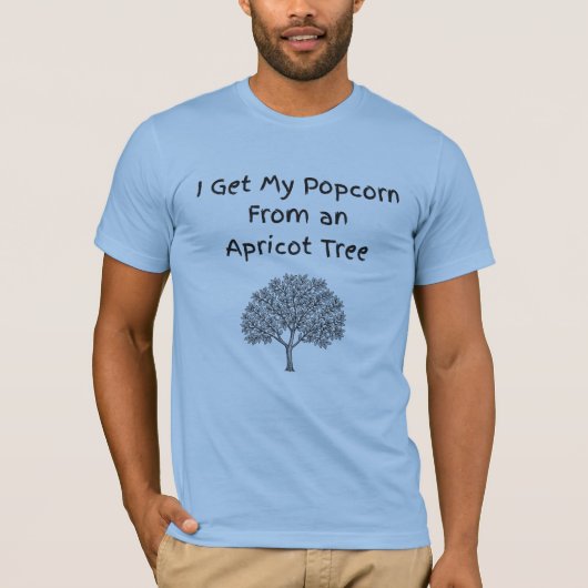 Popcorn From Apricot Tree™ LDS Men’s T-shirt Tシャツ (正面)