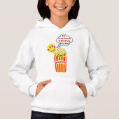 Popcorn I Love It sweat à capuche (正面)