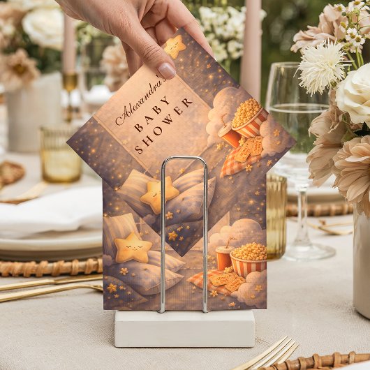 Popcorn Movie Magic Baby Shower スタンダードカクテルナプキン