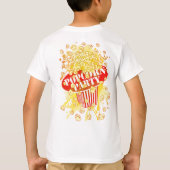 POPCORN_PARTY Tシャツ (裏面)