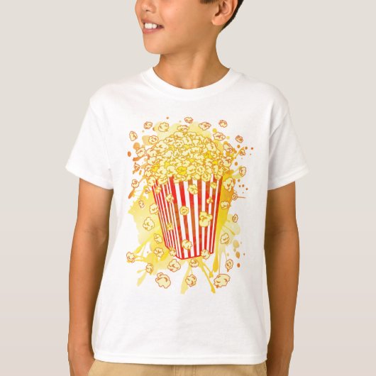 POPCORN_PARTY Tシャツ (正面)