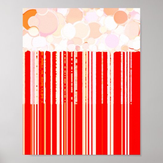 Popcorn Pop Art ポスター (正面)
