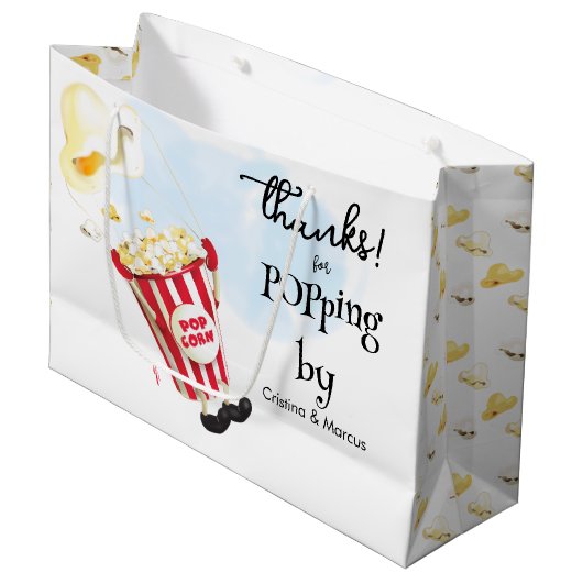 Popcorn Popping By ラージペーパーバッグ (正面アングル)