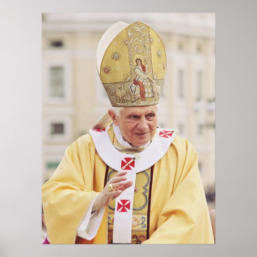 Pope Benedict XVI ポスター (正面)