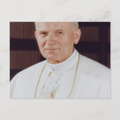 Pope John Paul II ポストカード (正面)