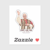 Pope Leo XIV Est 2025 Commemorative シール (シート)