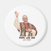 Pope Leo XIV Est 2025 Commemorative マグネット (正面)