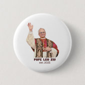Pope Leo XIV Est 2025 Commemorative 缶バッジ (正面)
