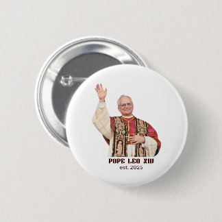 Pope Leo XIV Est 2025 Commemorative 缶バッジ