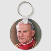 Pope Saint John Paul II キーホルダー (正面)