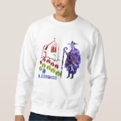 Pope's prayer & blessings スウェットシャツ (正面)