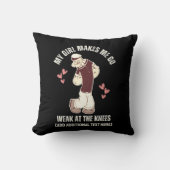 POPEYEおもしろいバレンタインデーの膝が弱い クッション (正面)