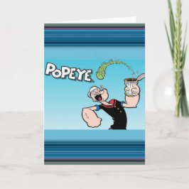 Popeyeグリーティングカード カード