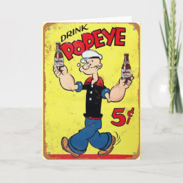 Popeyeグリーティングカード カード