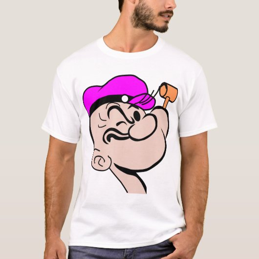 Popeye The Sailor Man T-Shirt Tシャツ (正面)