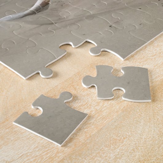 Pophamのビーチの漂わせた木 ジグソーパズル (側面)