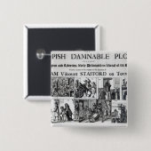 Popish Damnable 缶バッジ (正面&裏面)