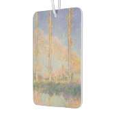 Poplars, impressionist landscape, Claude Monet カーエアーフレッシュナー (左)