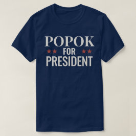 Popok 大統領 ★ Crispy キャンペーン推薦 Tシャツ