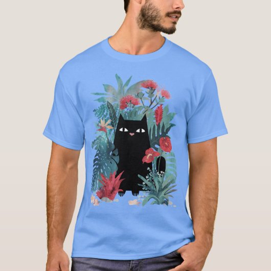 Popoki funny tシャツ (正面)