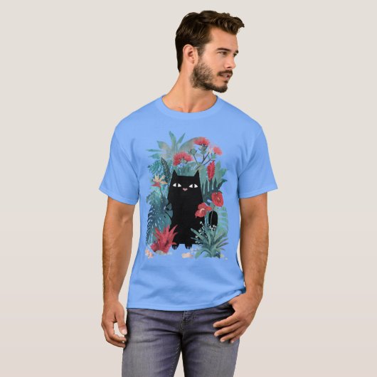 Popoki funny tシャツ (正面フル)
