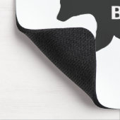 Poppaくま-あなたが気にするパパを示して下さい マウスパッド (コーナー)