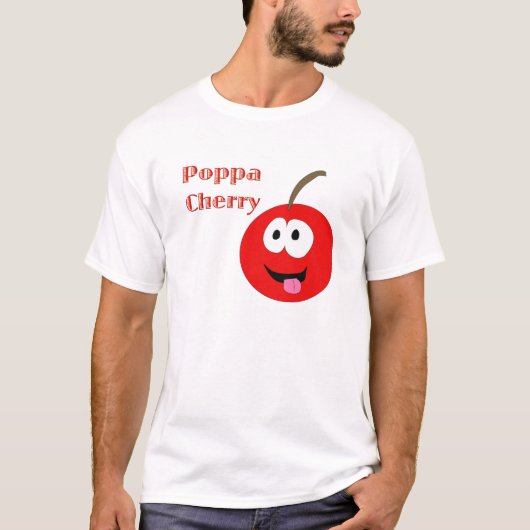 Poppaのさくらんぼ Tシャツ (正面)