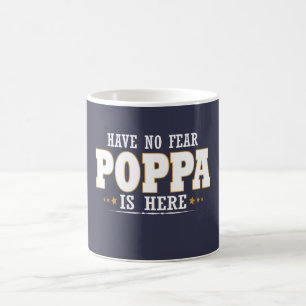 POPPAはここにいます コーヒーマグカップ