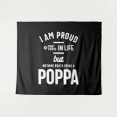 Poppa -誇りを持った人生の多くのもの タペストリー (正面(横))