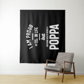 Poppa -誇りを持った人生の多くのもの タペストリー (インサイチュ)