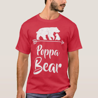 Poppa Bear Matching Family Christmas Costume Tシャツ
