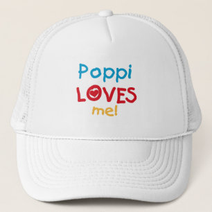 Poppiが私のTシャツとギフトを大好き キャップ