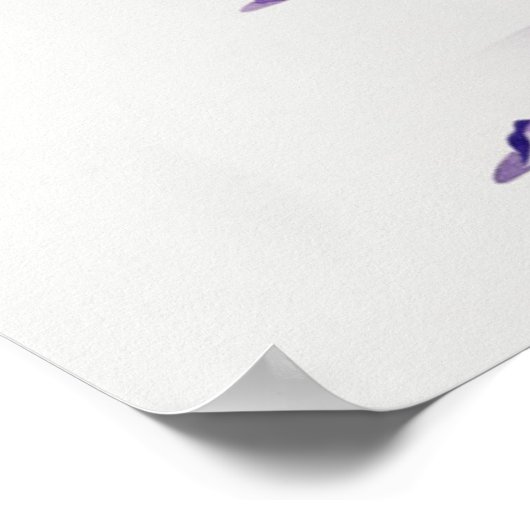 Poppies and Geraniums ポスター (角)