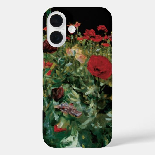 Poppies by John Singer Sargent,ヴィンテージの花 Case-Mate iPhoneケース (裏面)