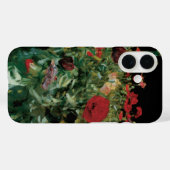 Poppies by John Singer Sargent,ヴィンテージの花 Case-Mate iPhoneケース (裏面 (横))