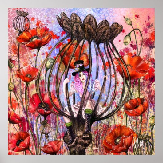 Poppies Fantasy Posters ポスター (正面)