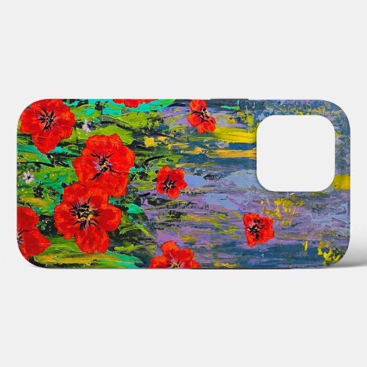 Poppies iPhone / iPadケース Case-Mate iPhoneケース (裏面 (横))