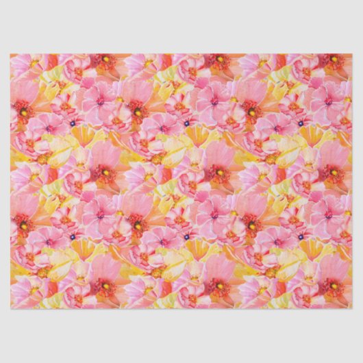 Poppies on Poppies Tissue Paper 薄葉紙 (正面)