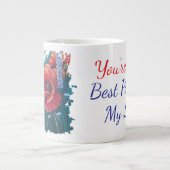 poppies you're the best part of my life ジャンボコーヒーマグカップ (正面)