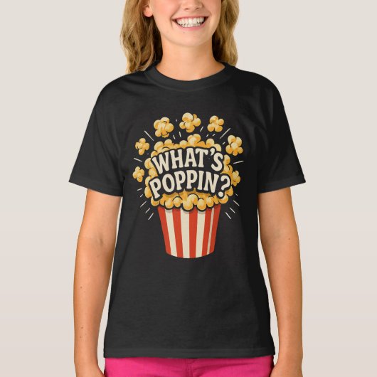 Poppinとは Tシャツ (正面)
