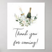 Poppinのベビーボトルありがとう来。 ポスター (正面)