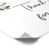 Poppinのボトルベビーシャワー来ありがとう ポスター (角)