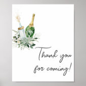 Poppinのボトルベビーシャワー来ありがとう ポスター (正面)