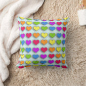 Poppinのレトロのハート クッション (ブランケット)