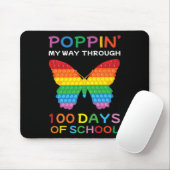 Poppin'私の道を通る100日の学校バターフル マウスパッド (マウス)