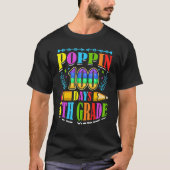 Poppin 100 Days 5th Grade Primary School Kid Eleme Tシャツ (正面)